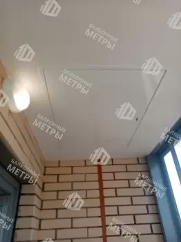 Отделка пола и потолка на балконе Отделка пола и потолка на балконе