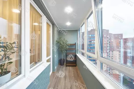 Отделка балкона гипсокартоном с покраской