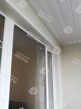 Отделка балкона Сапожок под ключ с утеплением