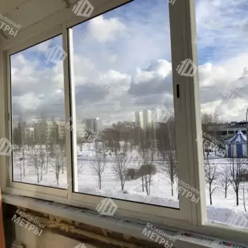 Остекление и отделка двух балконов Остекление и отделка двух балконов