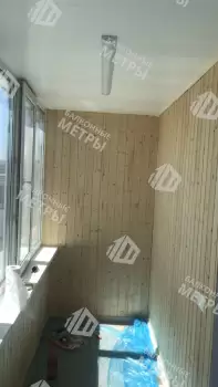 Отделка балкона профилем Rehau Grazio 70 под ключ с утеплением в многоквартирном доме