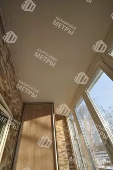 Отделка с утеплением балкона в панельном доме